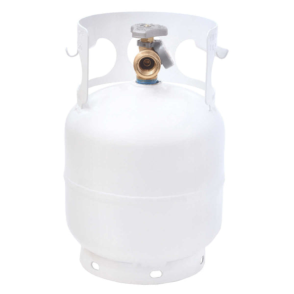 Flame King 5 Lbs. Steel Propane Cylinder with OPD Valve and Built-in Gauge ) | Home Deliveries