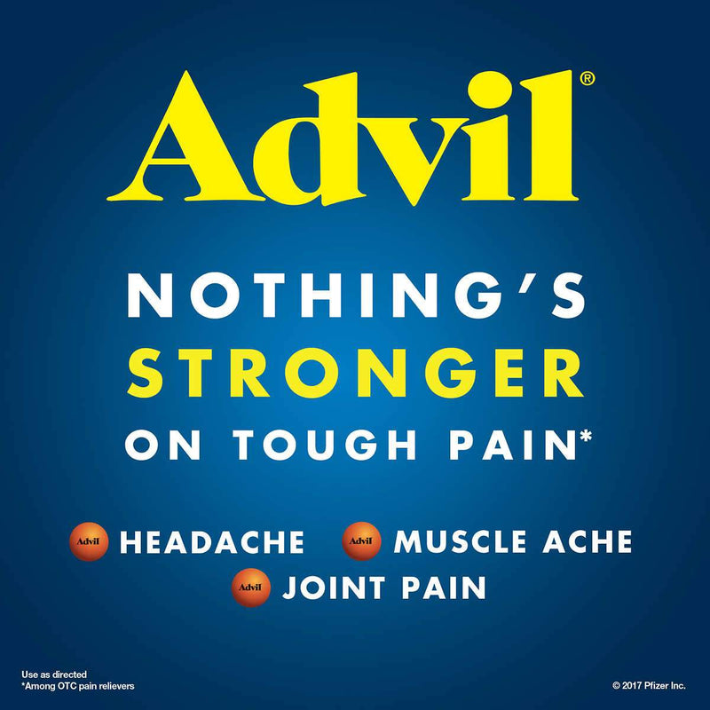 Advil Ibuprofen 200 mg., Pain Reliever/Fever Reducer 360 Tablets