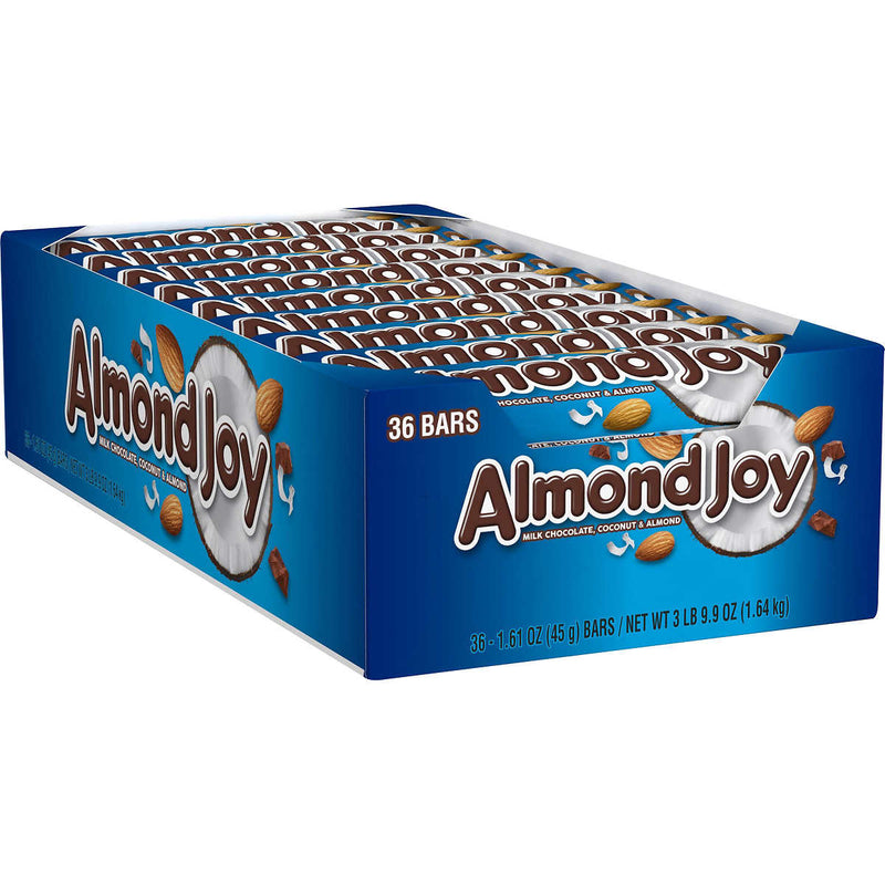 Almond Joy Candy Bar, 1.6 oz, 36-count ) | Home Deliveries