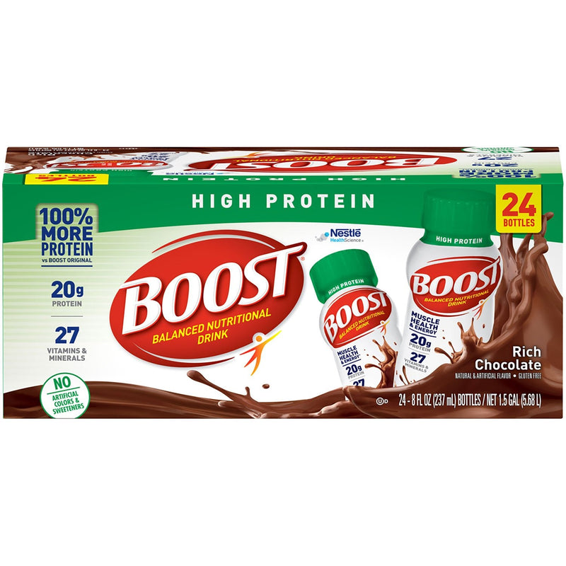 BOOST High Protein Drink, Chocolate (24 pk.) ) | Home Deliveries