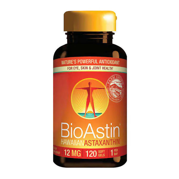 BioAstin Hawaiian Astaxanthin 12 mg., 120 Soft Gels