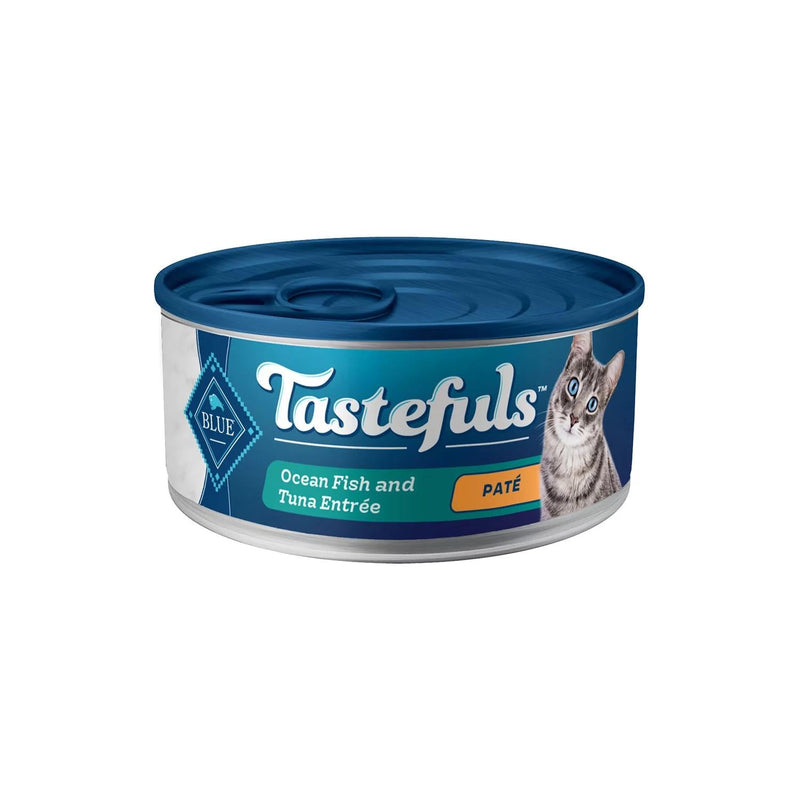 Blue Buffalo Tastefuls Pate Wet Cat Food, Variety Pack (5.5 oz., 32 count)