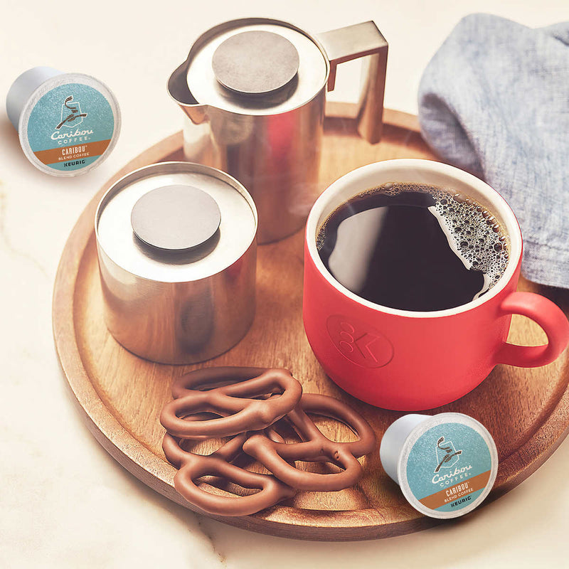 Caribou Coffee Caribou Blend K-Cup Pod, 100-count ) | Home Deliveries