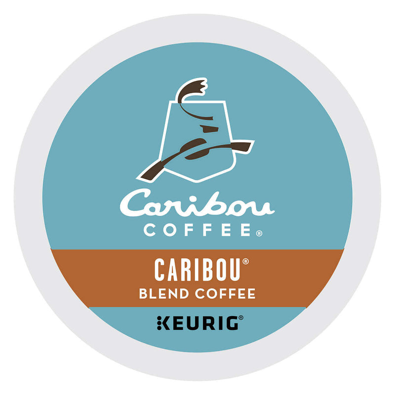 Caribou Coffee Caribou Blend K-Cup Pod, 100-count ) | Home Deliveries