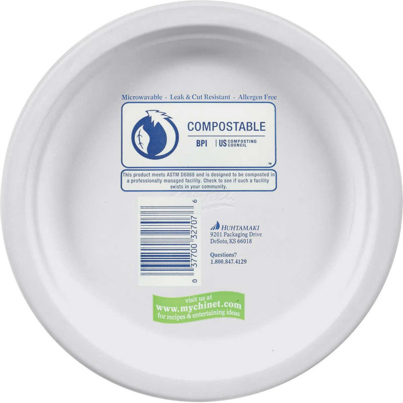 Chinet Classic Lunch 8-3/4" Paper Plate, 225-count