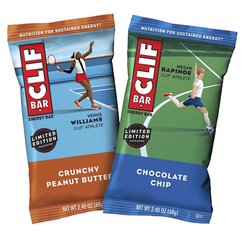 Clif Bar Variety Pack Chocolate Chip and Peanut Butter, 2.4 oz, 26-count ) | Home Deliveries