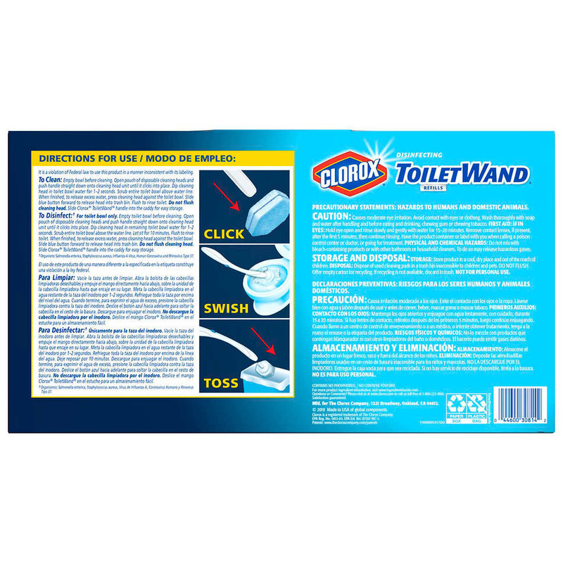 Clorox ToiletWand Disposable Toilet Cleaning System with 36 Refills ) | Home Deliveries