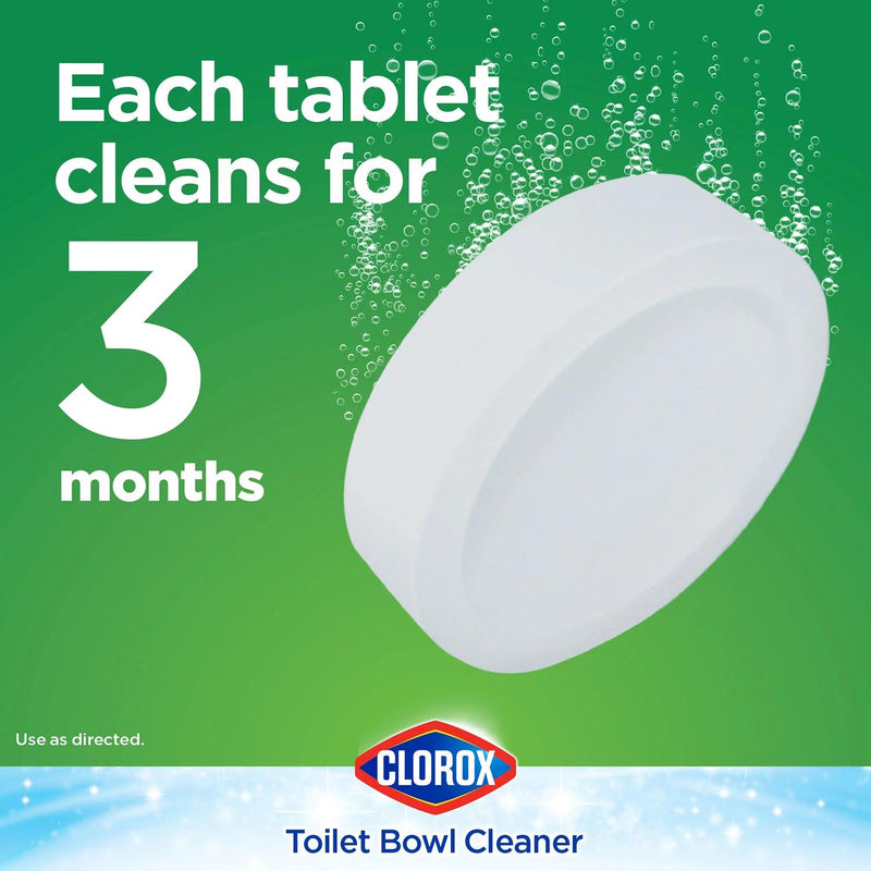 Clorox Ultra Clean Toilet Bowl Cleaner Tablets with Bleach (3.5 oz. tablets, 6 count)