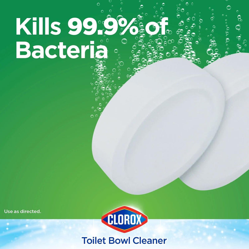 Clorox Ultra Clean Toilet Bowl Cleaner Tablets with Bleach (3.5 oz. tablets, 6 count)