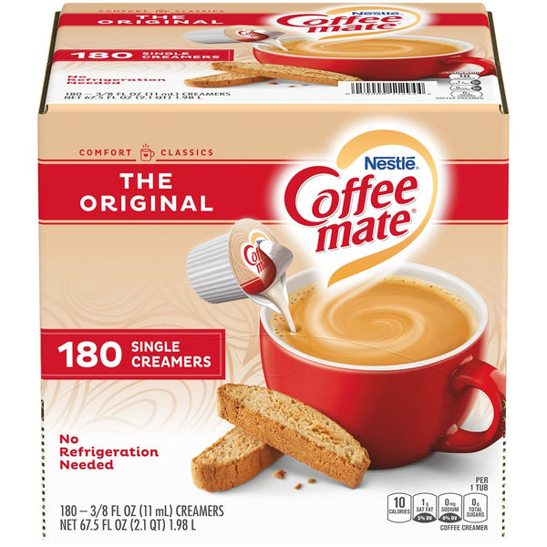 Nestlé Coffee-mate Liquid Creamer, Original, 180-count