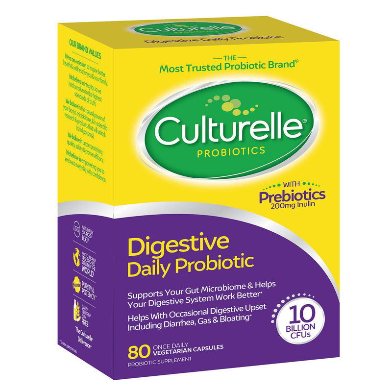 Culturelle Daily Probiotic Supplement Capsules (80 count)