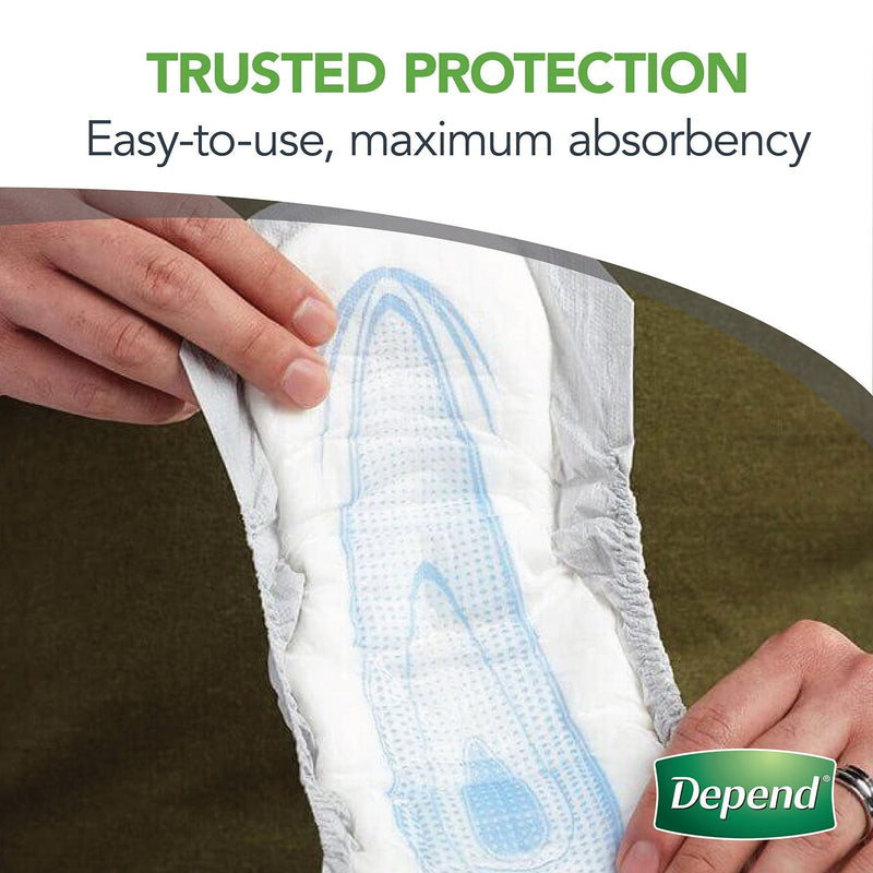 Depend Incontinence Guards for Men, Maximum Absorbency (52 count, 2 pk.)