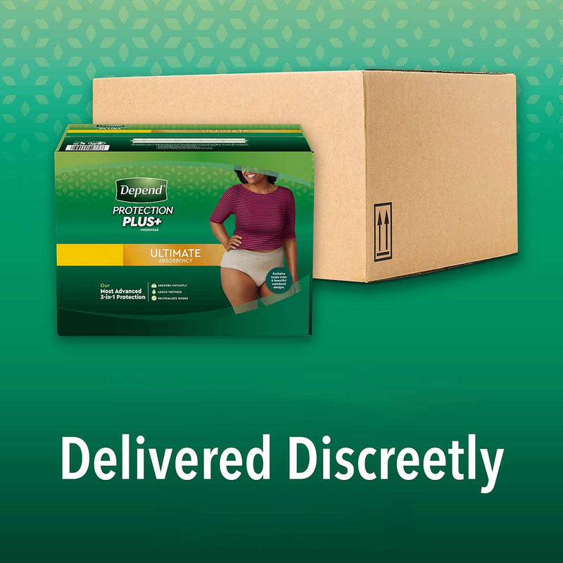 Depend Protection Plus Ultimate Underwear for Women