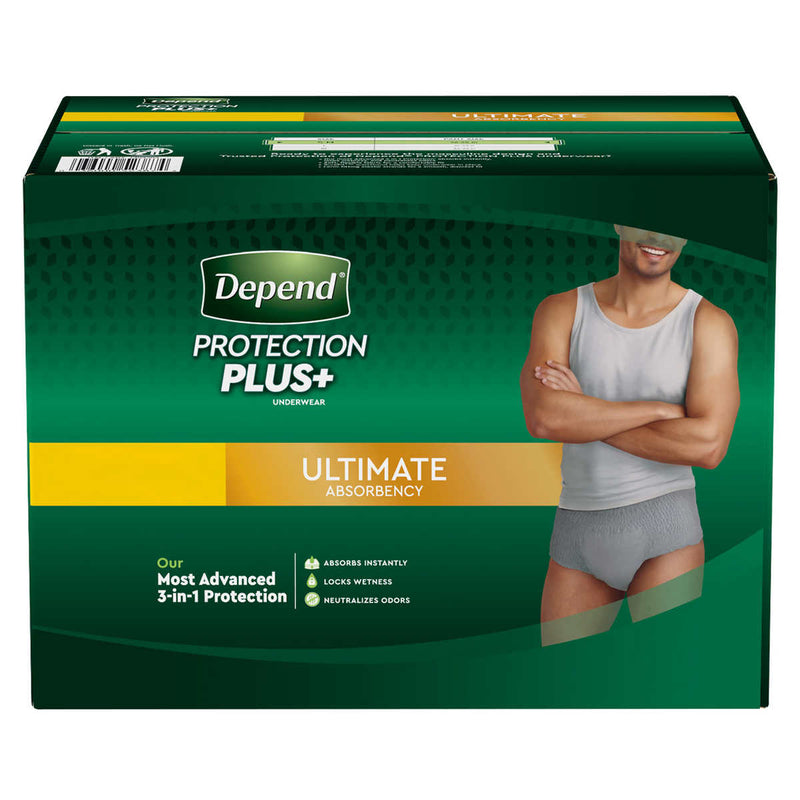 Depend Protection Plus Ultimate Underwear for Men ) | Home Deliveries