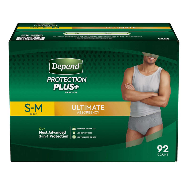 Depend Protection Plus Ultimate Underwear for Men ) | Home Deliveries