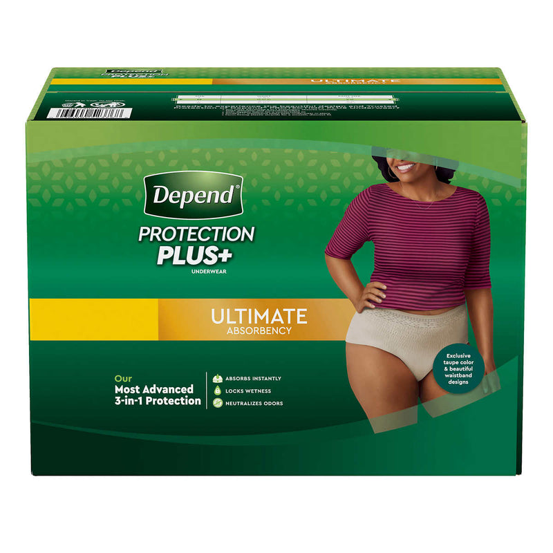 Depend Protection Plus Ultimate Underwear for Women