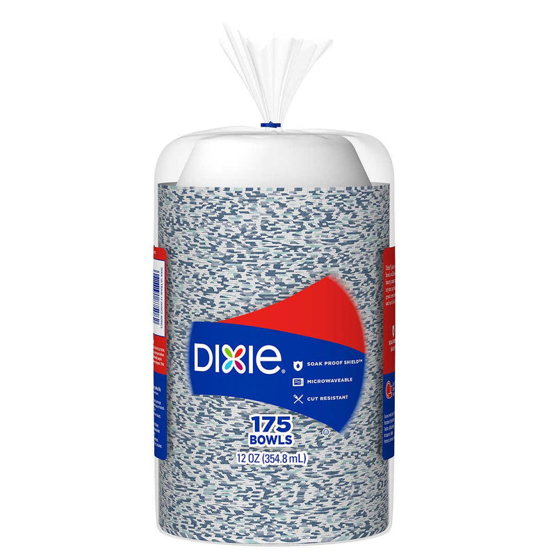 Dixie 12 oz Paper Bowl, 175-count