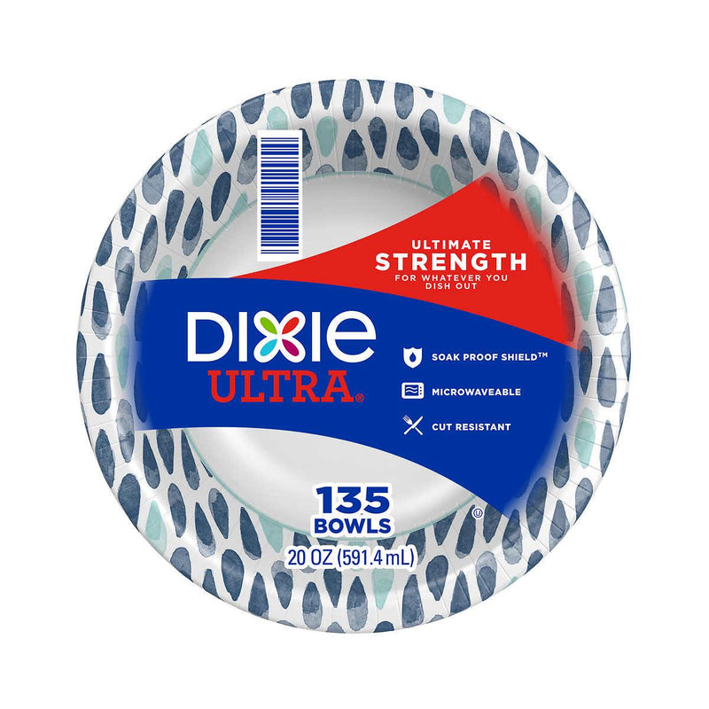 Dixie Ultra 20 oz Paper Bowl, 135-count