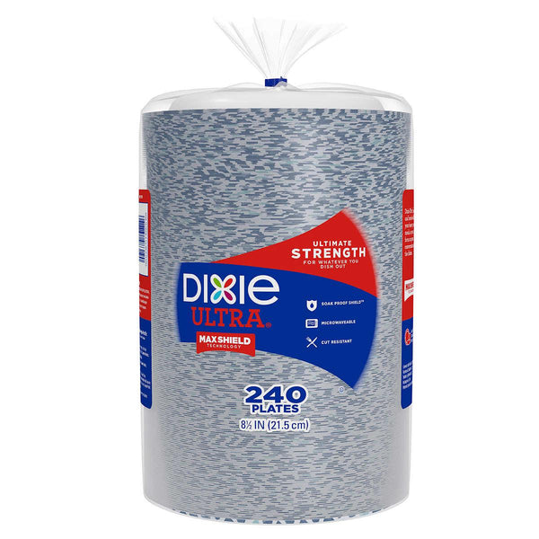 Dixie Ultra 8-1/2" Paper Plate, 240-count