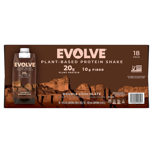 EVOLVE Plant-Based 20g Protein Shake, 11.0 oz, 18-pack ) | Home Deliveries