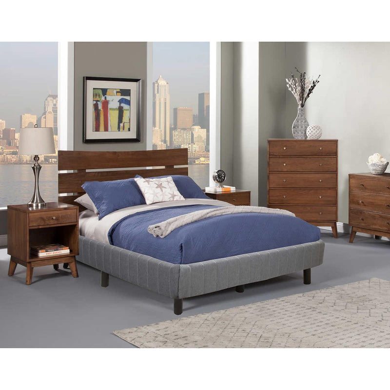 EnForce 7" Metal Box Spring with Headboard Bracket and Legs