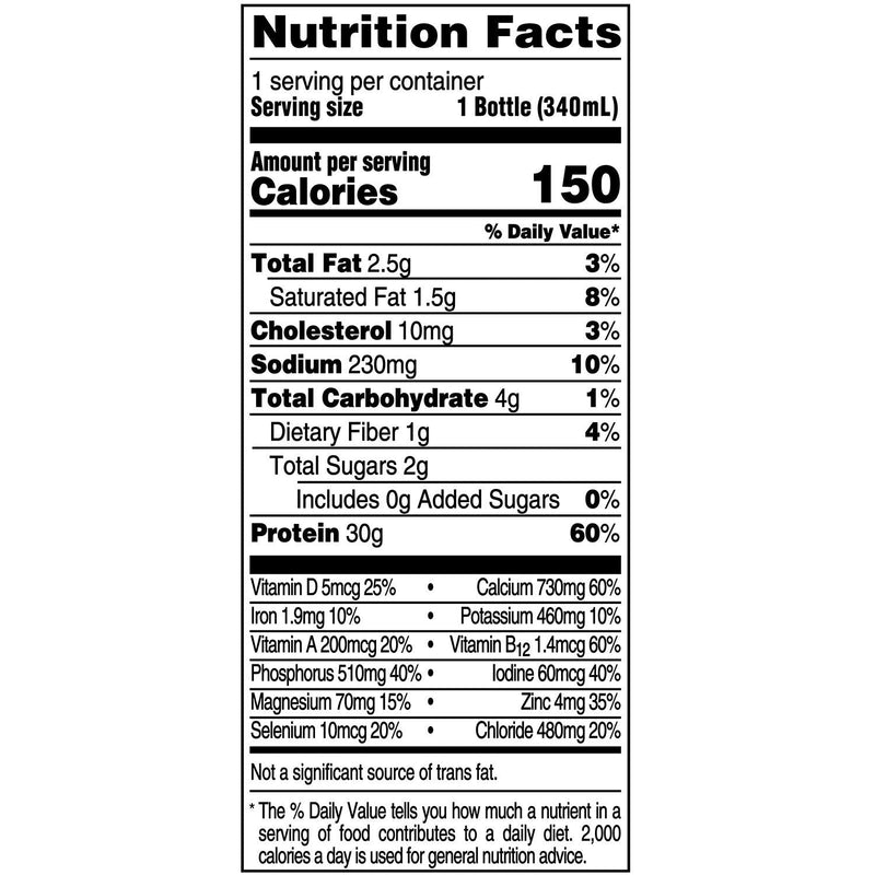 Fairlife Nutrition Plan Chocolate, 30 g Protein Shake (11.5 fl. oz., 12 pk.)