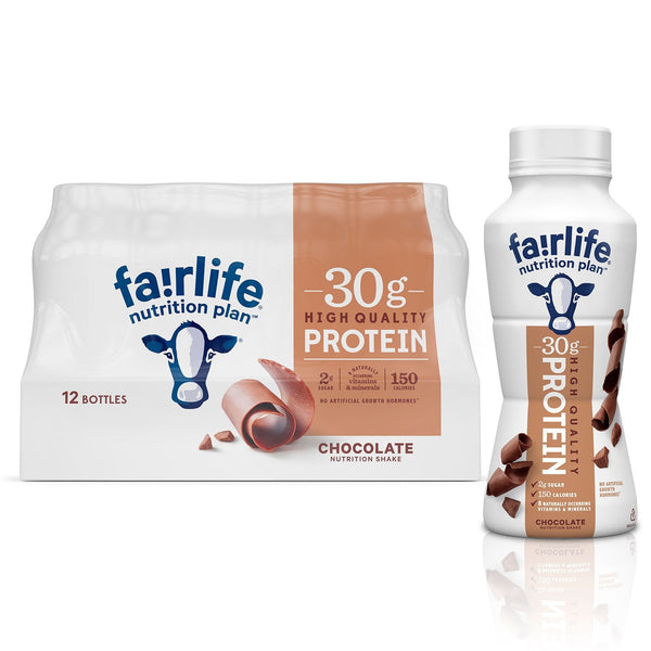 Fairlife Nutrition Plan Chocolate, 30 g Protein Shake (11.5 fl. oz., 12 pk.)