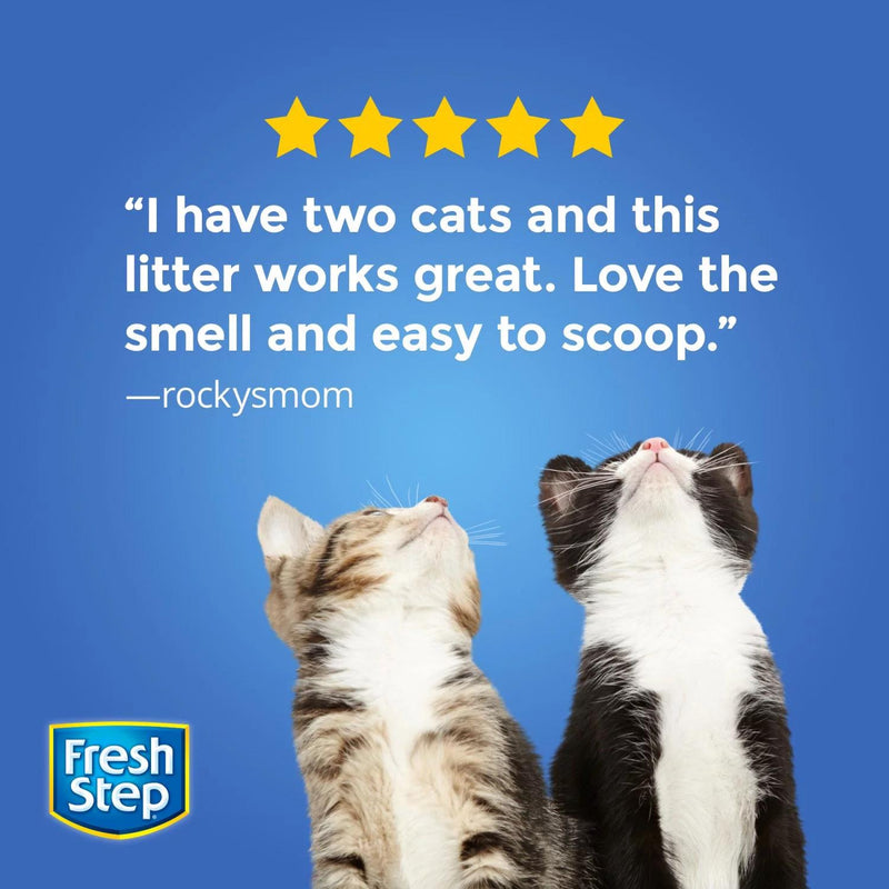 Fresh Step Multi-Cat Scented Litter with the Power of Febreze, Clumping Cat Litter (42 lbs.)