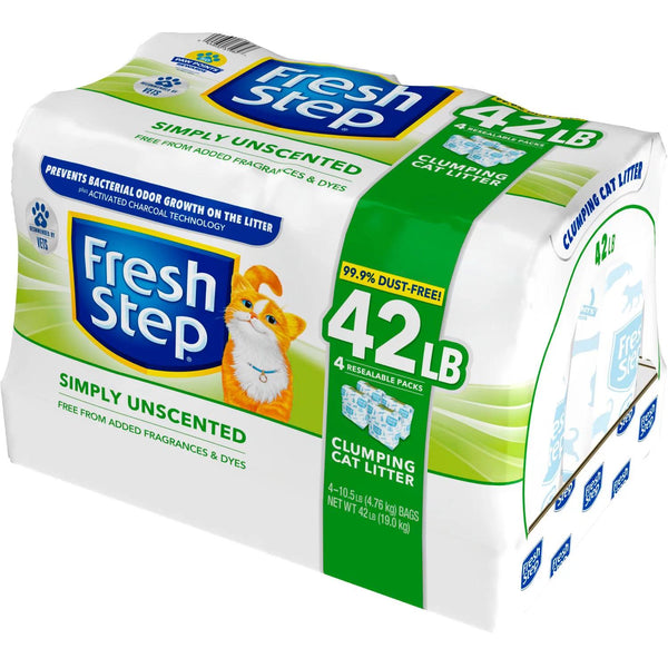 Fresh Step Ultra Unscented Litter, Clumping Cat Litter (42 lbs.)