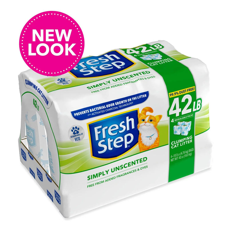 Fresh Step Ultra Unscented Litter, Clumping Cat Litter (42 lbs.)