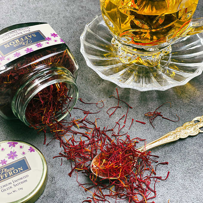 Full Thread Greek Saffron 14 Gram Jar