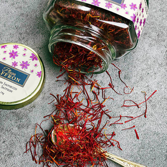 Full Thread Greek Saffron 14 Gram Jar