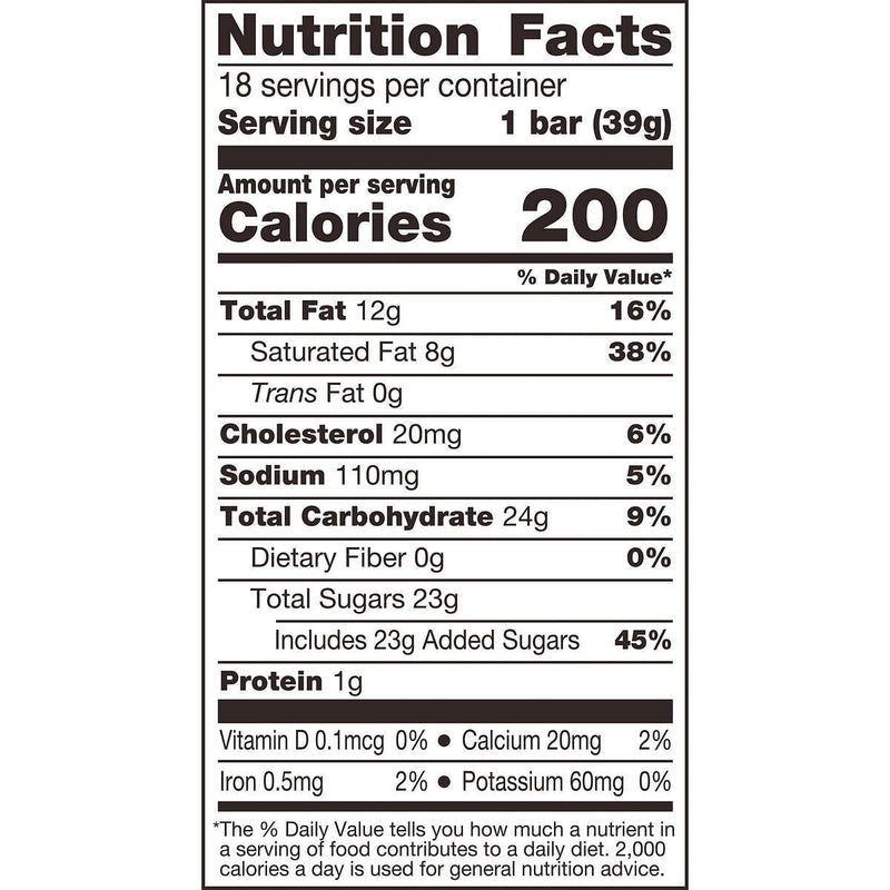 Heath Bar, 1.4 oz, 18-count