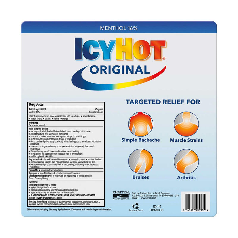 IcyHot No-Mess Roll-On, 7.5 Ounces