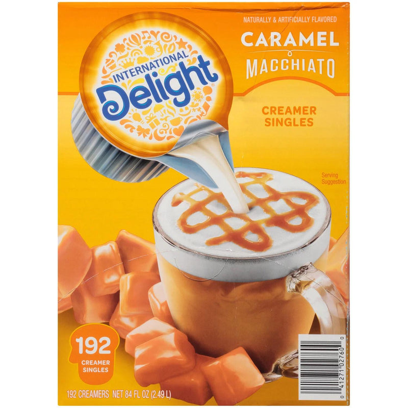 International Delight Caramel Macchiato Coffee Creamer Singles (192 count)