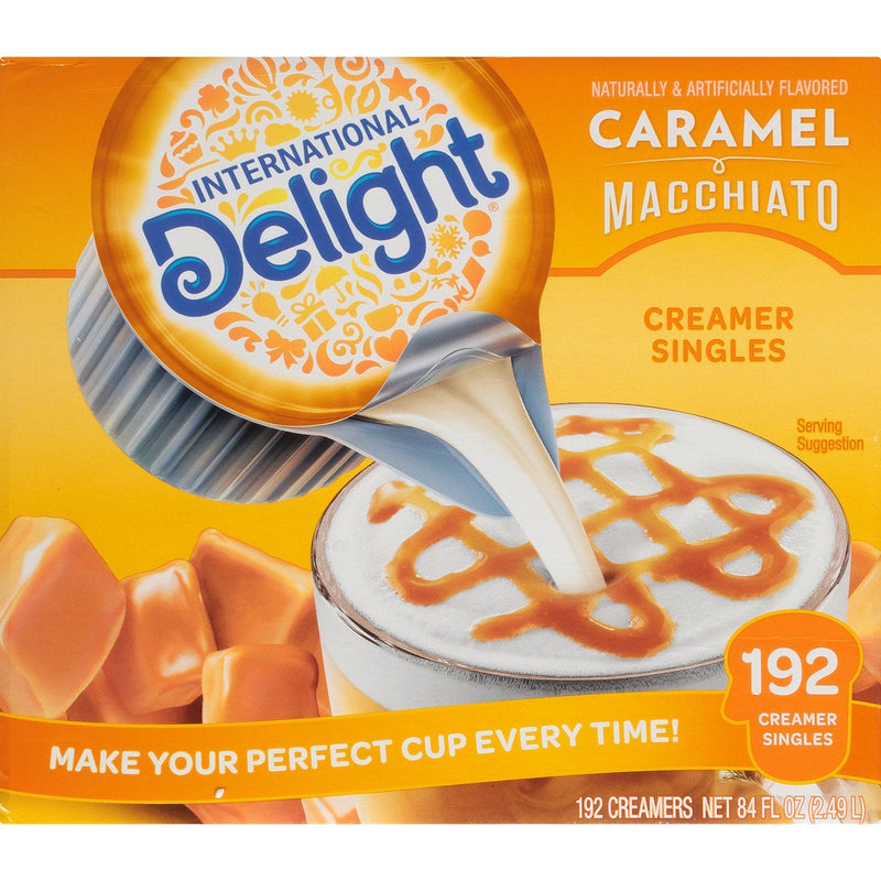 International Delight Caramel Macchiato Coffee Creamer Singles (192 count)