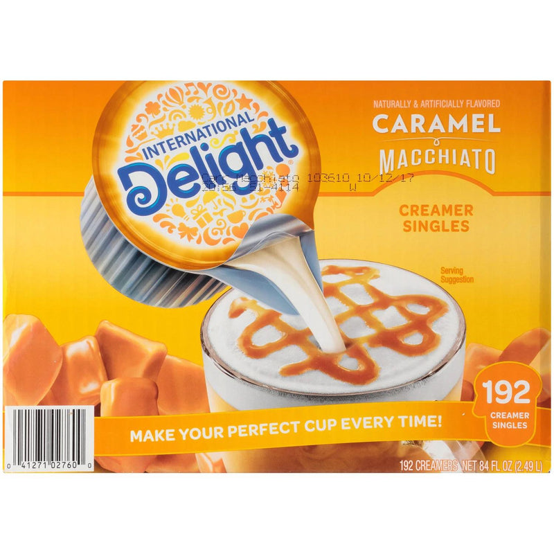 International Delight Caramel Macchiato Coffee Creamer Singles (192 count)