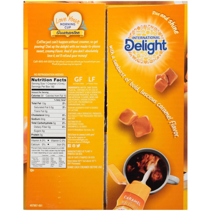 International Delight Caramel Macchiato Coffee Creamer Singles (192 count)