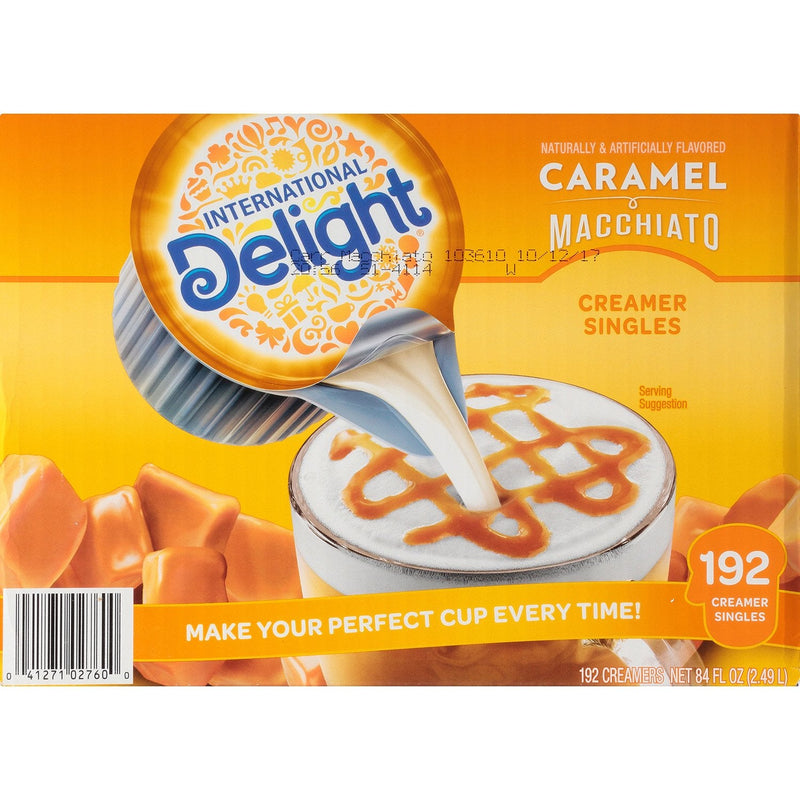 International Delight Caramel Macchiato Coffee Creamer Singles (192 count)