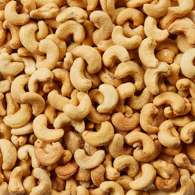 Kirkland Signature Fancy Whole Cashews, 2.5 lbs