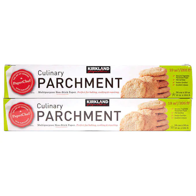 Kirkland Signature Parchment Paper, 15 in x 164 ft, 2-count