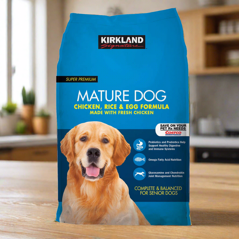 Kirkland Signature Mature Formula Chicken, Rice and Egg Dog Food 40 lb.