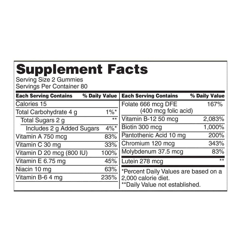 Kirkland Signature Adult Multivitamin, 320 Gummies