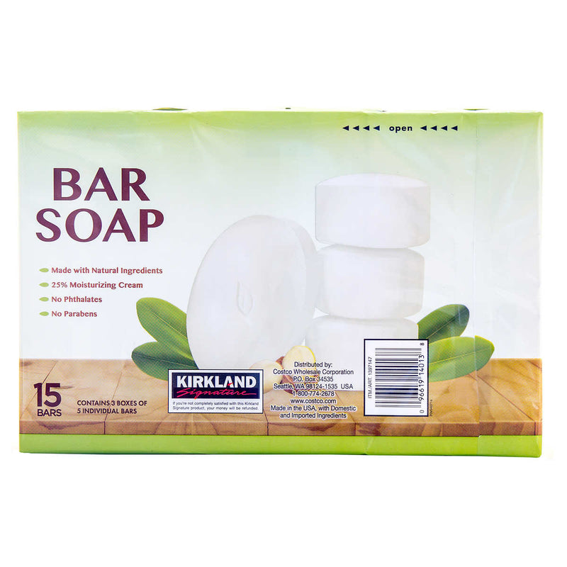 Kirkland Signature Bar Soap with Shea Butter, 15 Bars ) | Home Deliveries