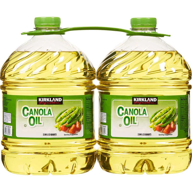 Kirkland Signature Canola Oil, 3 qt, 2-count ) | Home Deliveries