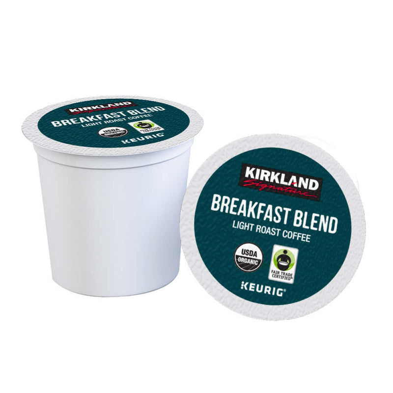 Kirkland Signature Coffee Breakfast Blend Recyclable K-Cup Pods, 120-count ) | Home Deliveries