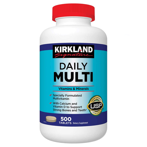 Kirkland Signature Daily Multi 500 Tablets