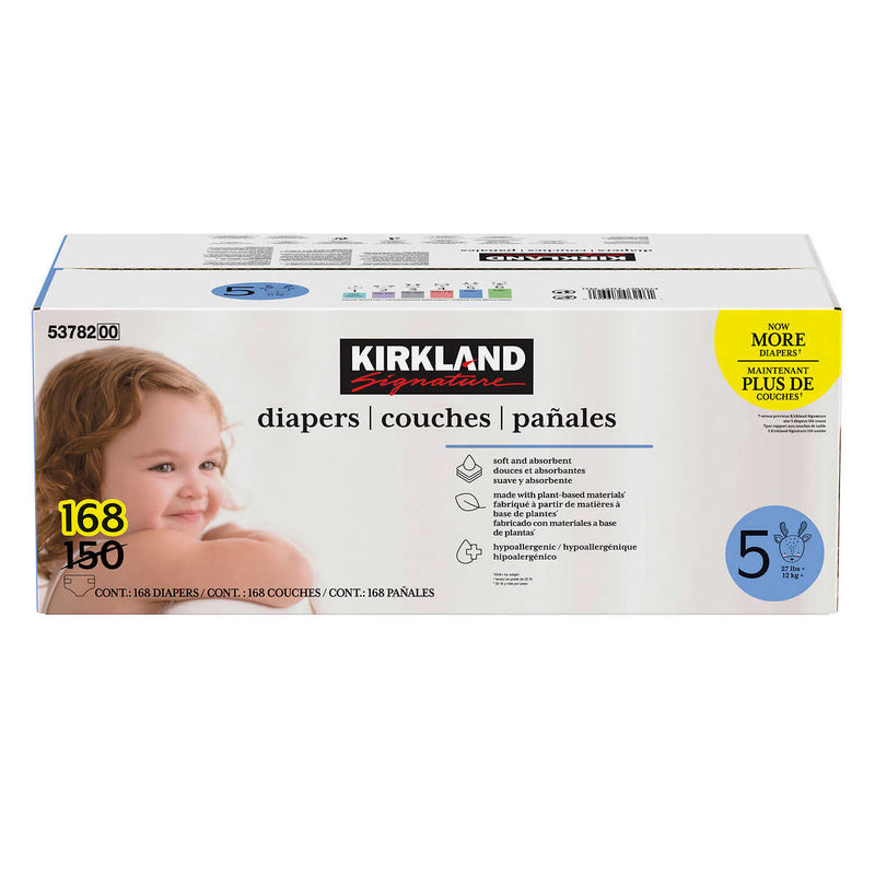 Kirkland Signature Diapers Sizes 3-6 ) | Home Deliveries