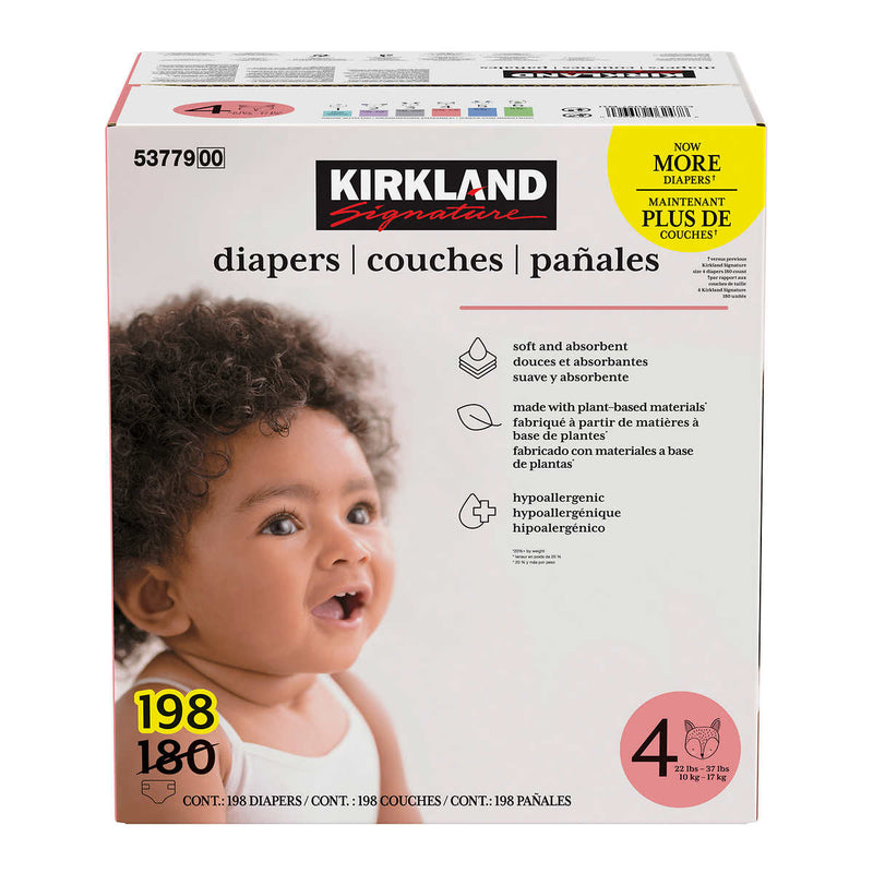 Kirkland Signature Diapers Sizes 3-6 ) | Home Deliveries