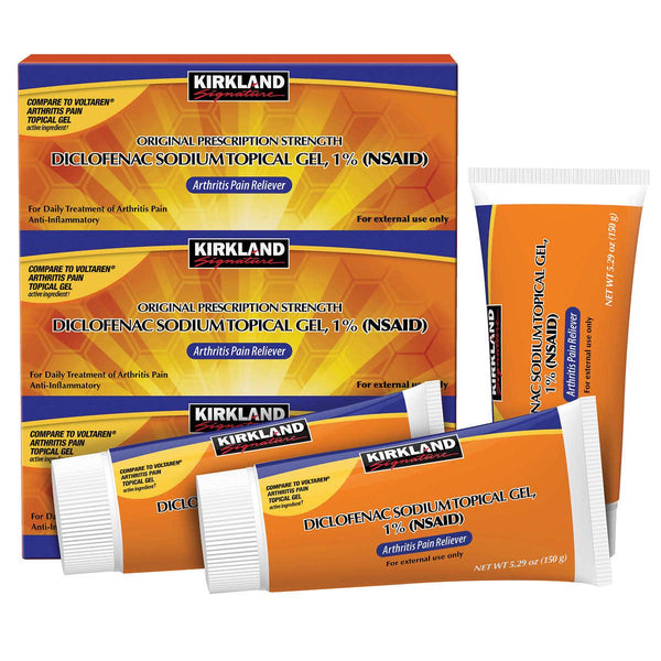 Kirkland Signature Diclofenac 3 Pack, 15.87 Ounces ) | Home Deliveries